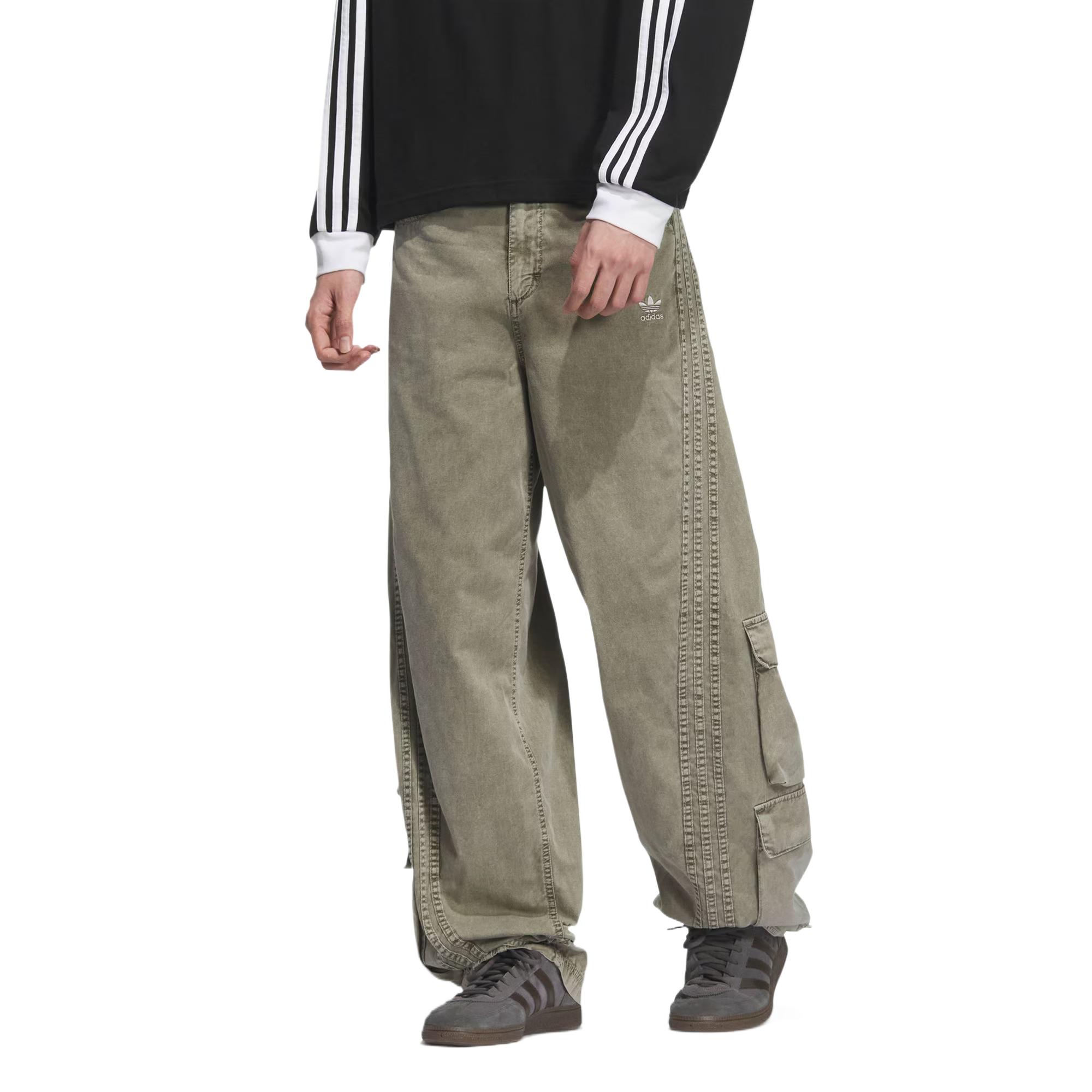 Adidas Originals Брюки спортивные Multi Pocket Pants Unisex Strata Olive Green — фото 3