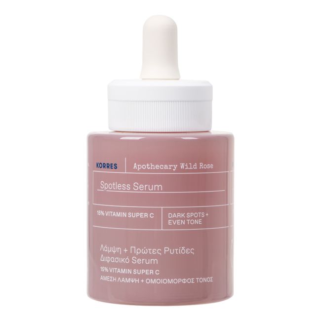 

Сыворотка для лица Apothecary Wild Rose Spotless Korres, 30 мл