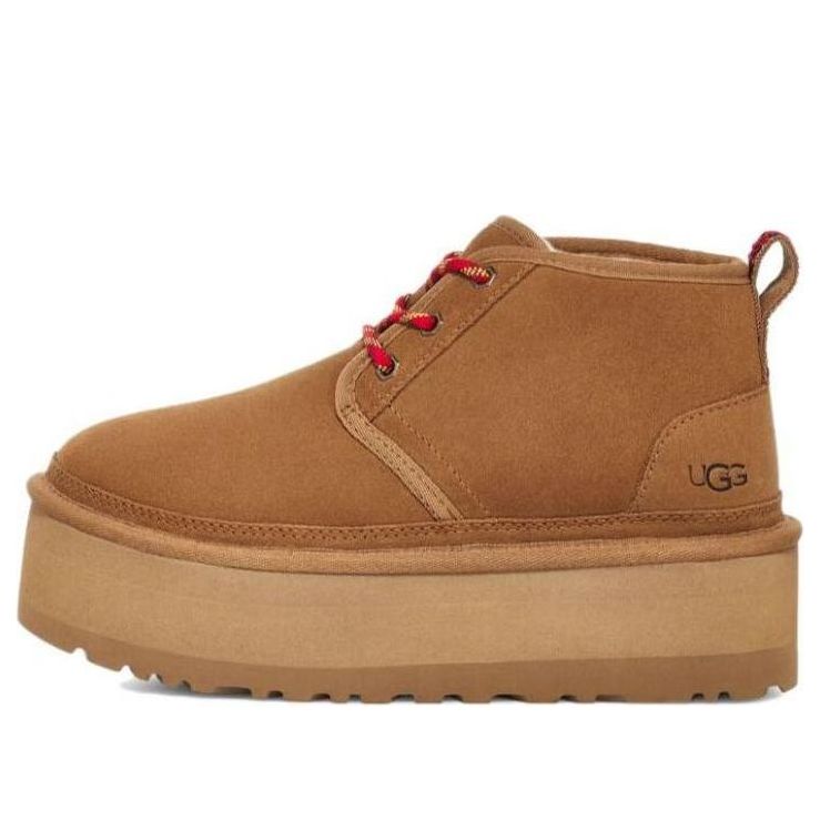 Ботинки UGG WMNS Neumel Heritage на платформе, коричневый