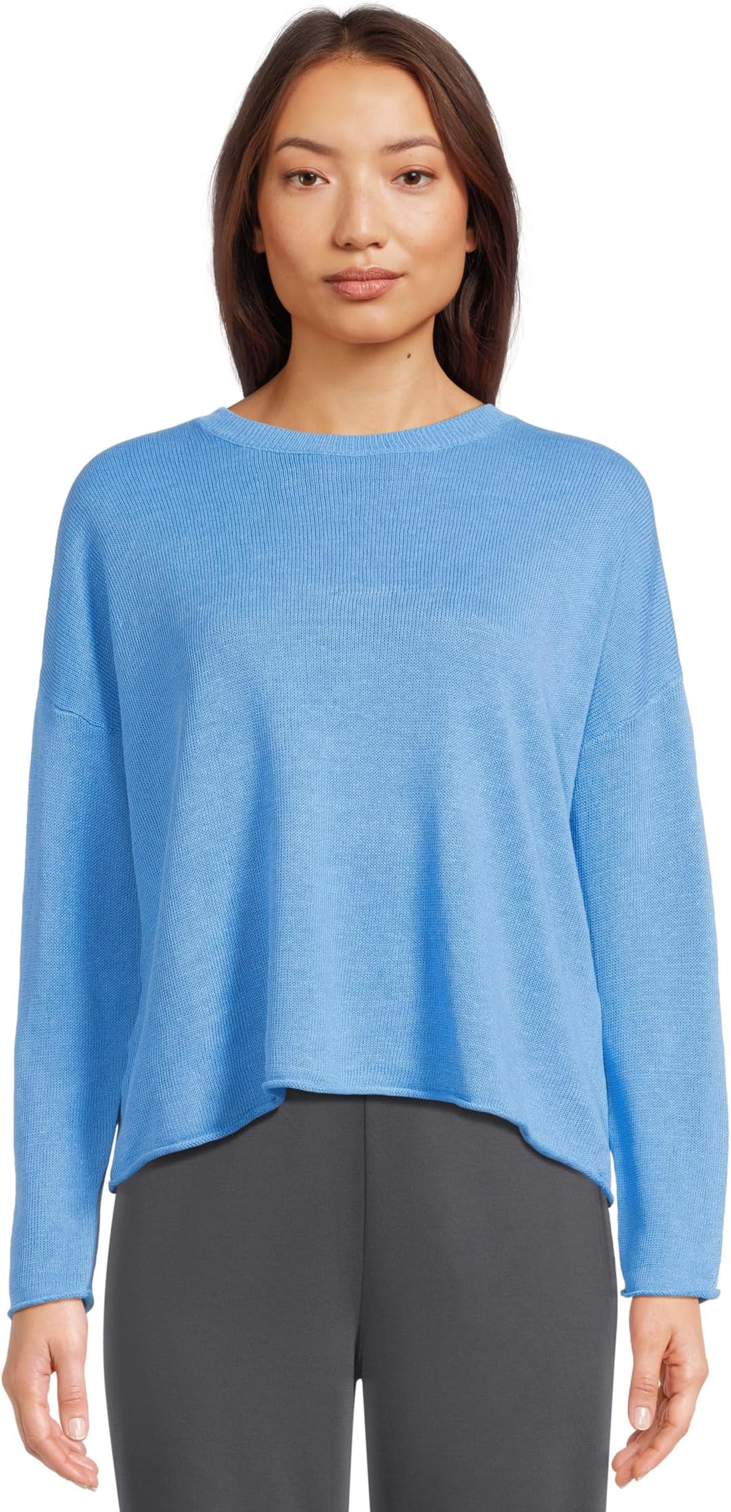 

Свитер Eileen Fisher Crew Neck Sweater, Azure