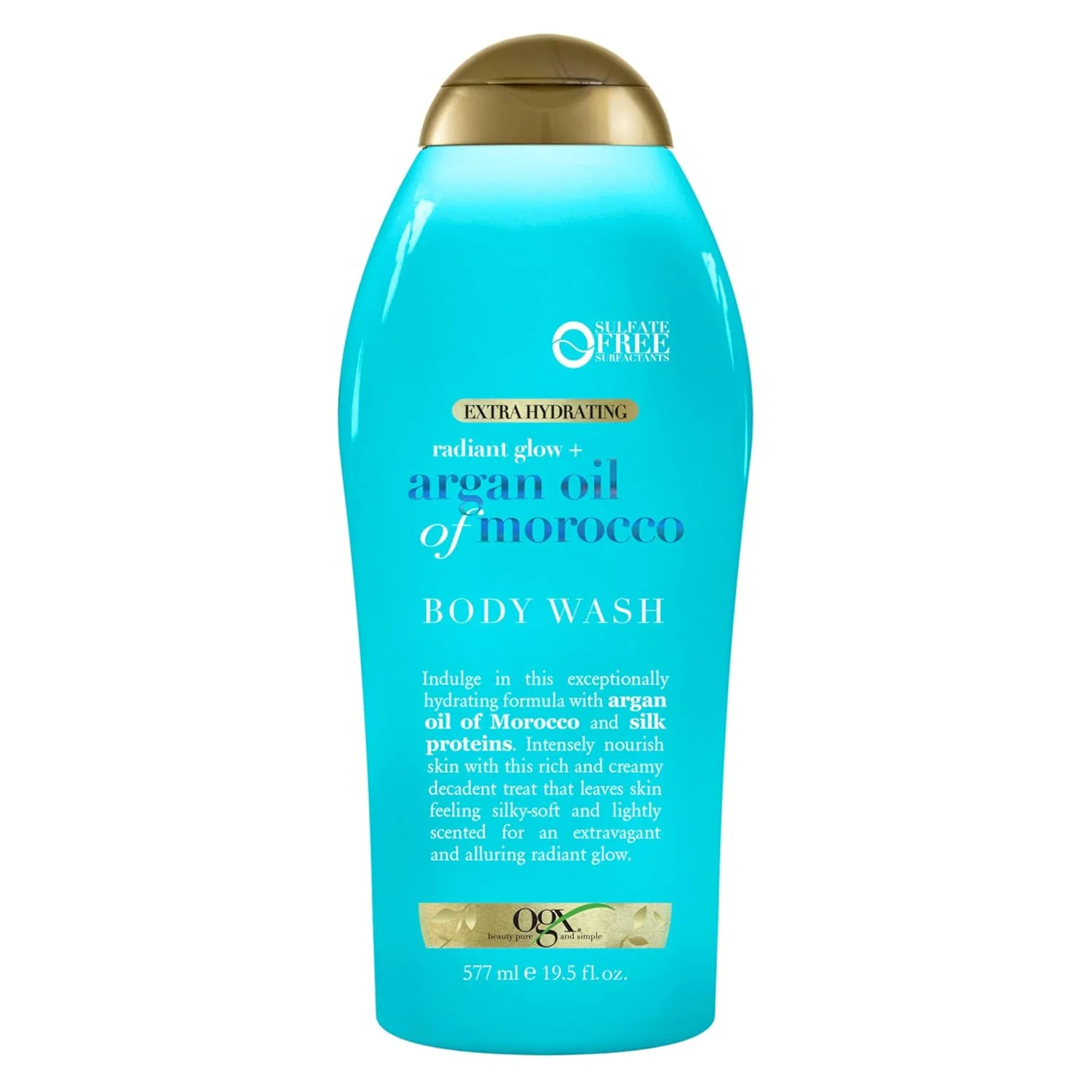 Увлажняющий гель для душа «Radiant Glow + Argan Oil Morocco» 578 мл от OGX Ogx
