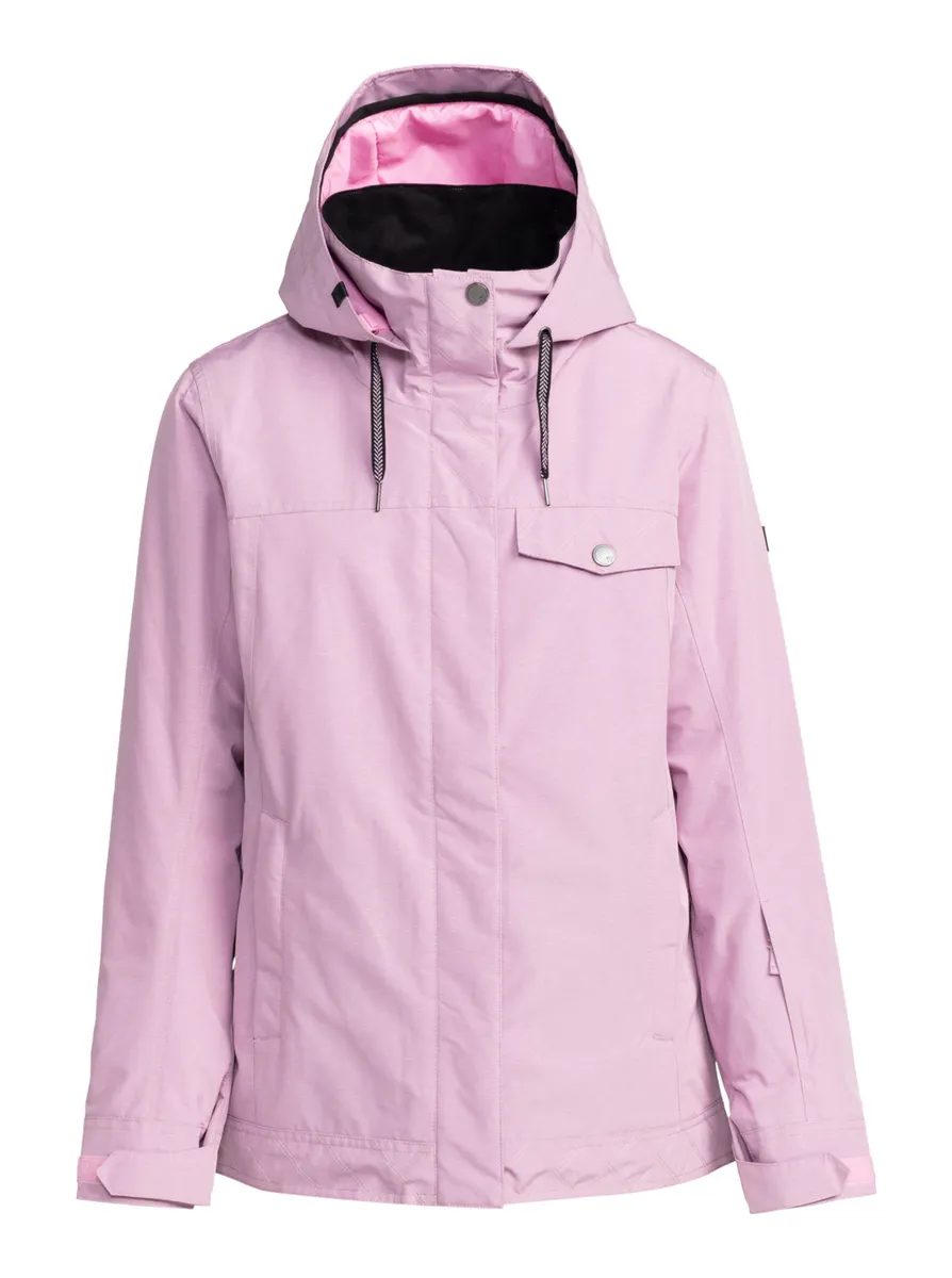 

Сноубордическая куртка Roxy "Билли", цвет Pink Frosting