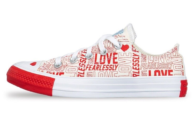 

Кеды Converse Love Fearlessly Chuck Taylor All Star Low Top Red Women's