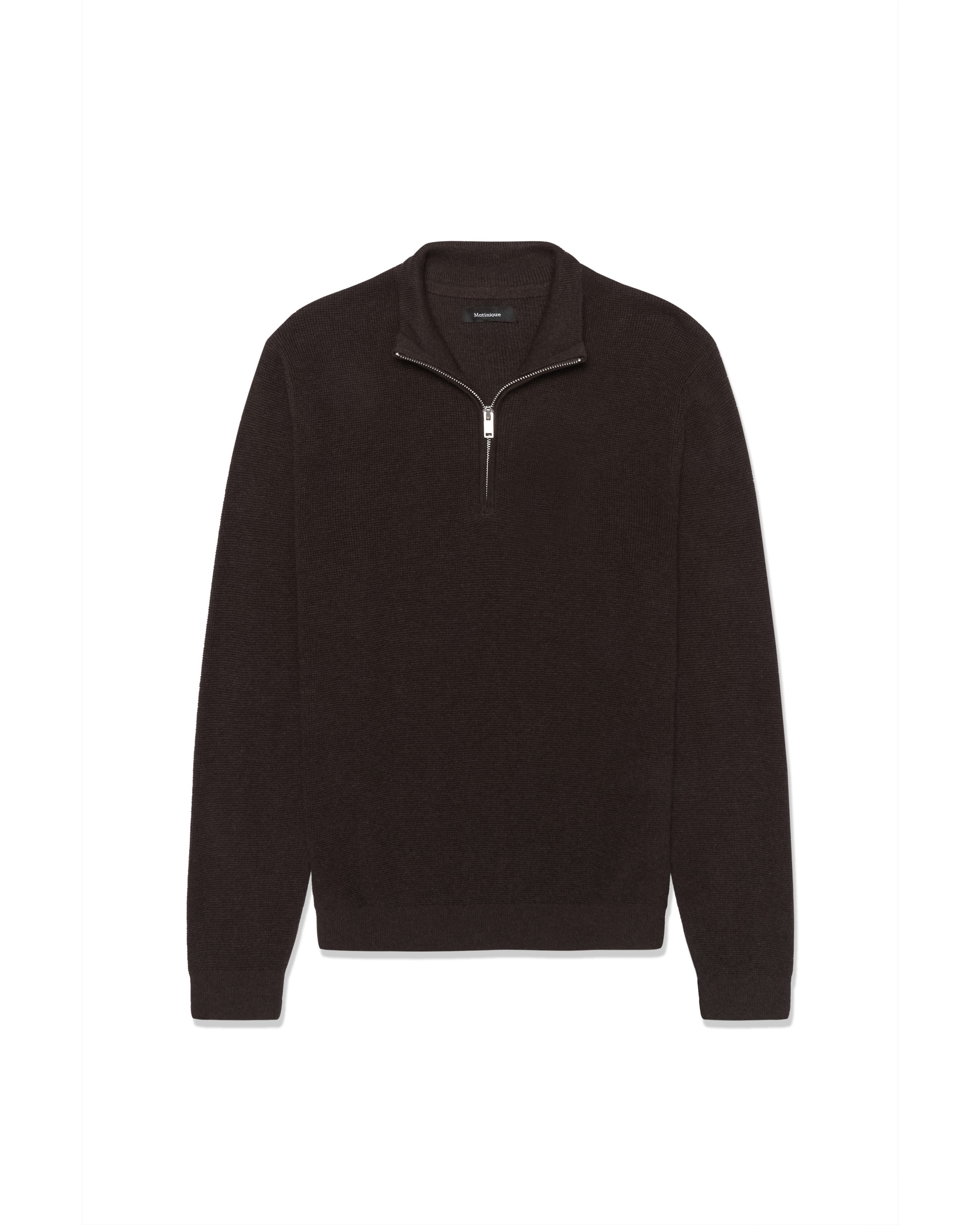 

Matinique Свитер 'MALagoon' в темно-коричневом цвете