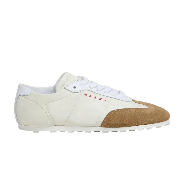 Кроссовки Marni Wmns Softy Soccer Sneaker, Off White Desert