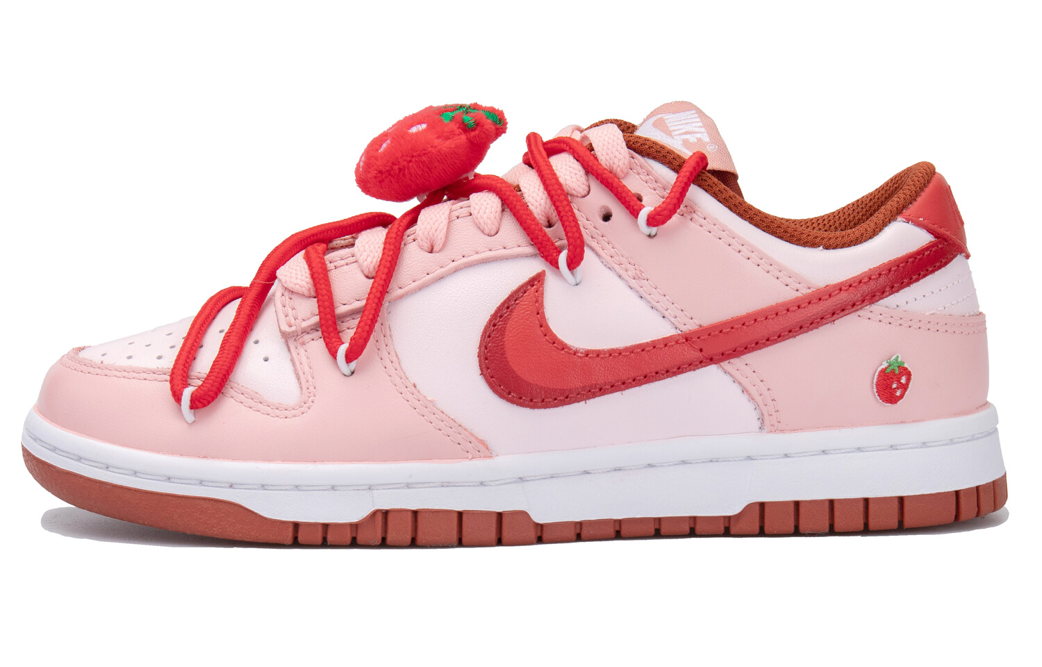 

Кроссовки Nike Dunk Skateboard Shoes Women's Low-Top Pink/Red