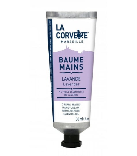 

Крем для рук Лаванда с органическим оливковым маслом, 30 мл, La Corvette