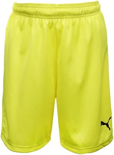 Вязаные шорты Puma Unisex-Youth Teamgoal 23 для молодежи, желтый