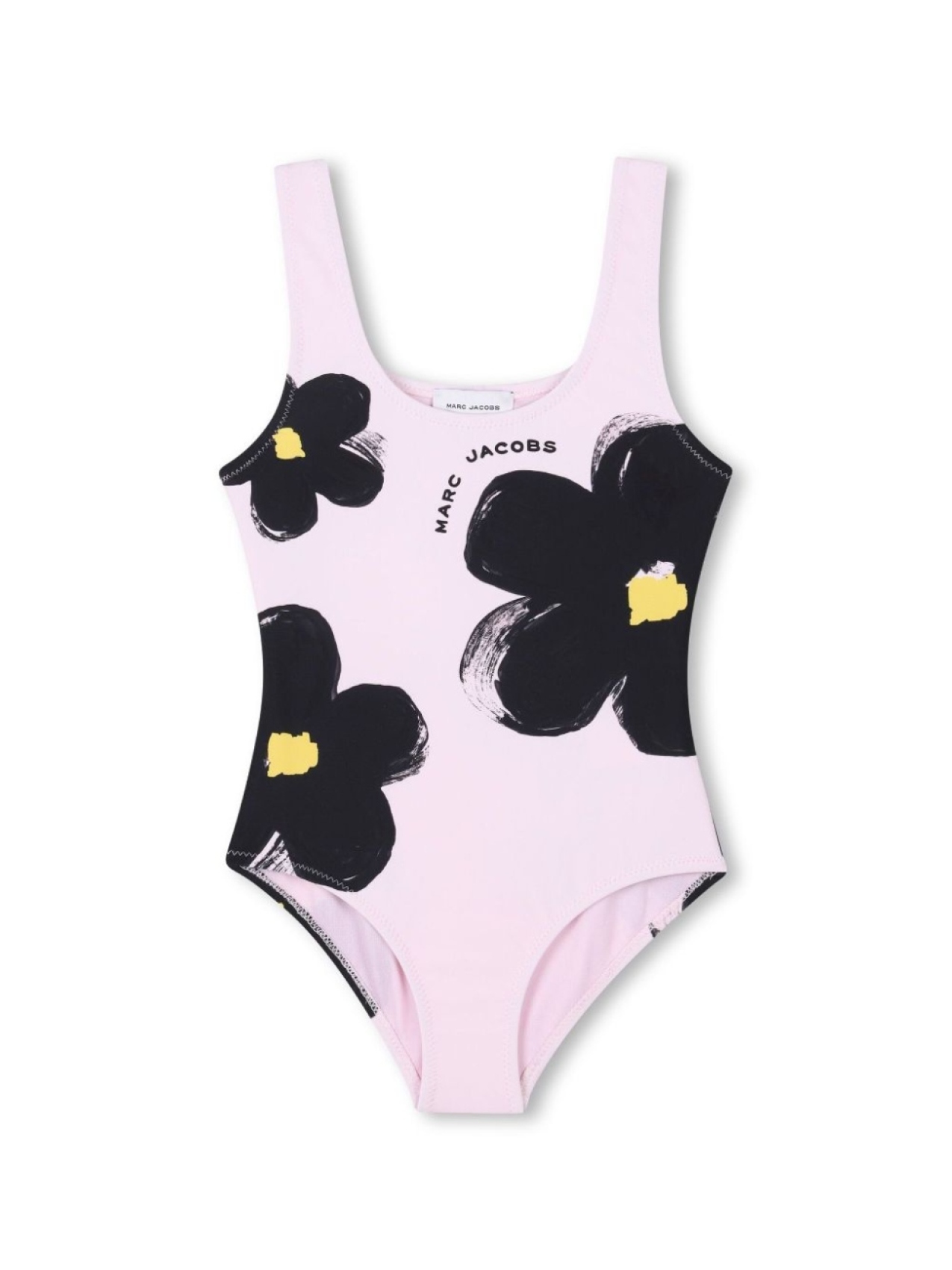 

Marc Jacobs Kids купальник с цветочным принтом, розовый