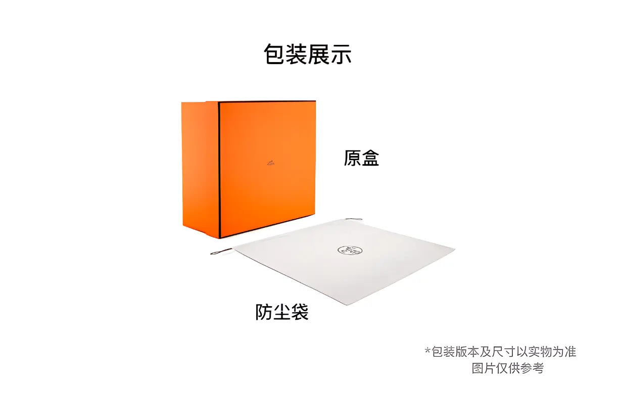 HERMES Болид хлопковая косметичка для боулинга среднего размера унисекс 01 Blanc Pure White — фото 4