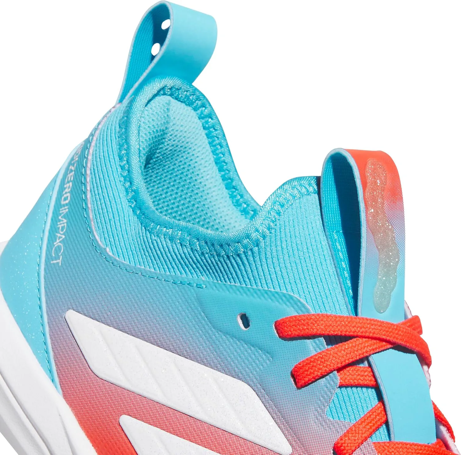 Мужские бейсбольные кроссовки Adidas Adizero Impact TPU Candy, белый/ярко-красный — фото 4
