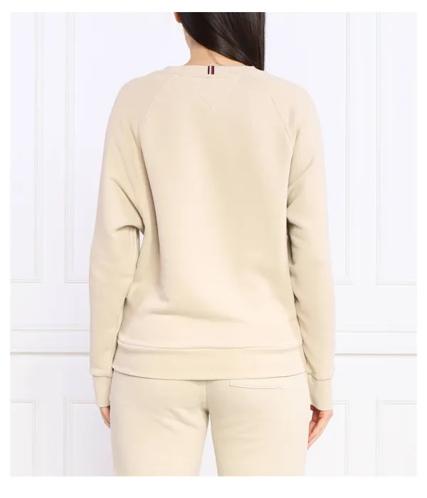 Толстовка с логотипом rlx mini corp 1985 года Relaxed fit Tommy Hilfiger, бежевый — фото 4