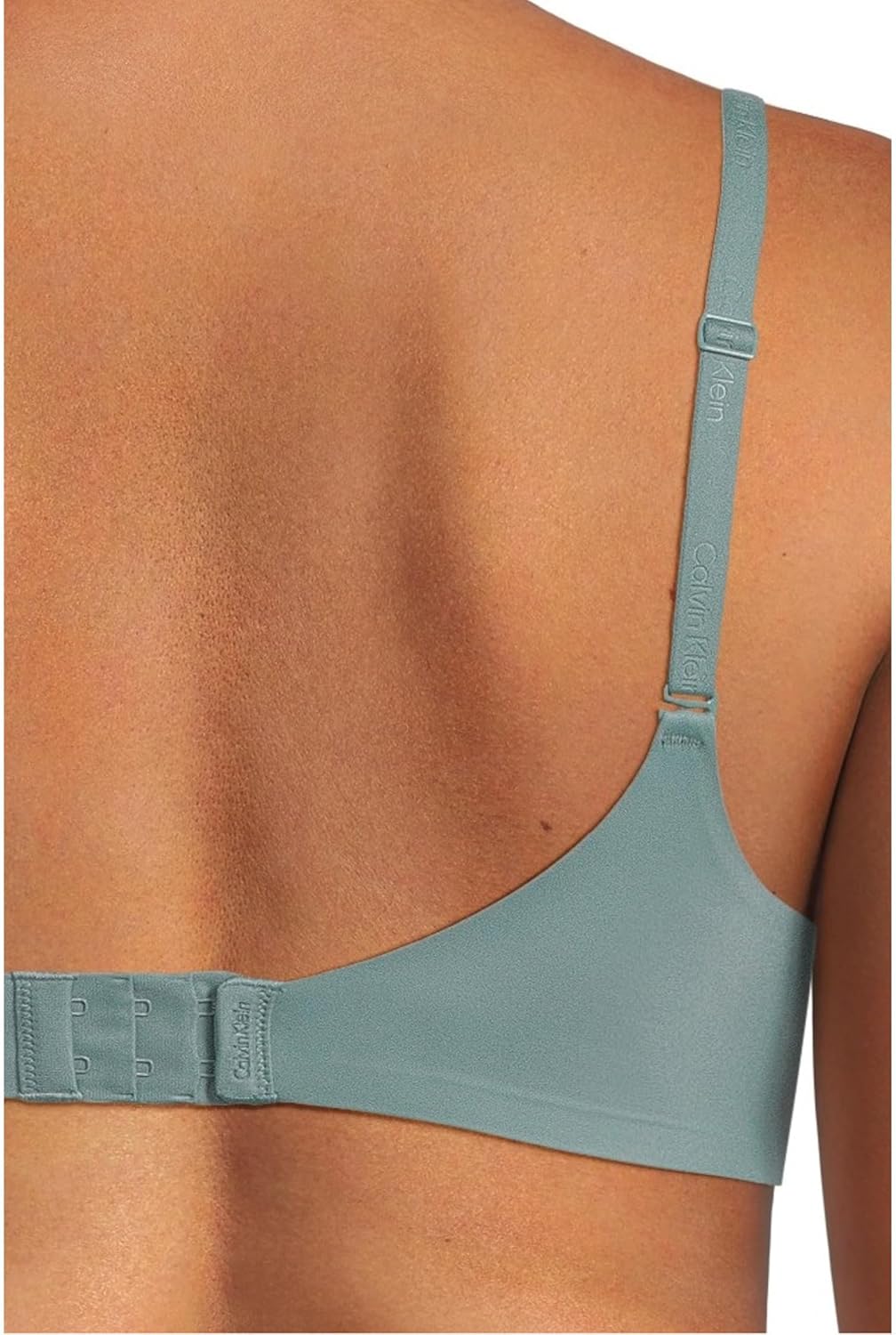 Современный женский бюстгальтер-футболка Calvin Klein Perfectly Fit F3837, Turquoise — фото 4