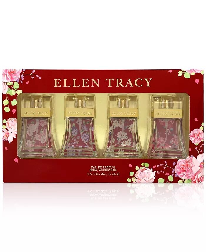 

4 шт. Подарочный набор Classic Floral Eau de Parfum Red Ellen Tracy
