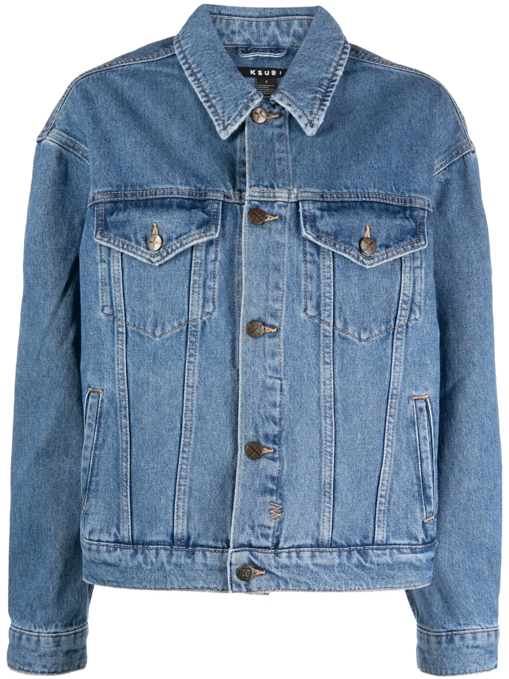 

Джинсовая куртка Heritage Ksubi, синий
