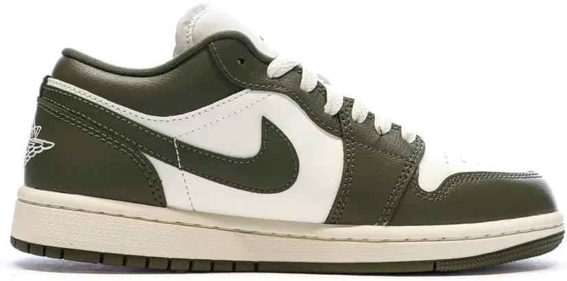 Женские кроссовки Nike WMNS Air Jordan 1 Low, оливковый — фото 2