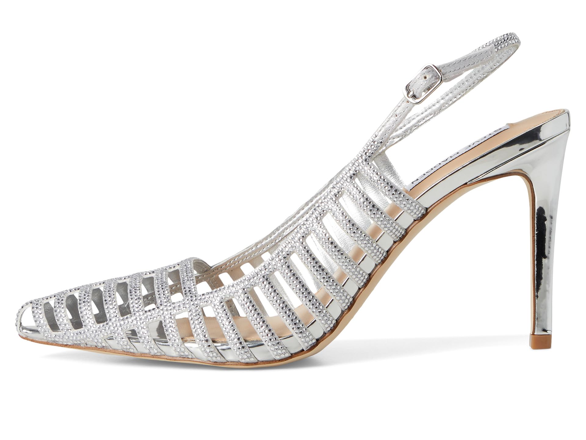 Туфли Steve Madden Carleigh, Silver Glitter — фото 4