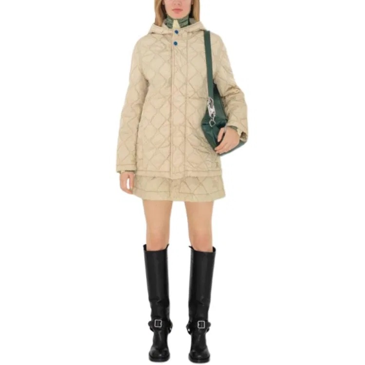 Куртка Burberry, стеганая, Soap White — фото 4