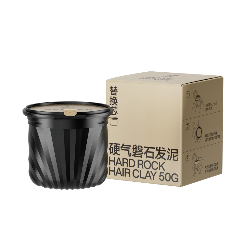 

MAKE ESSENCE Набор для укладки волос Premium Series Avant-Garde Air Stone матовый черный золотой глина и спрей долговременная фиксация 50г