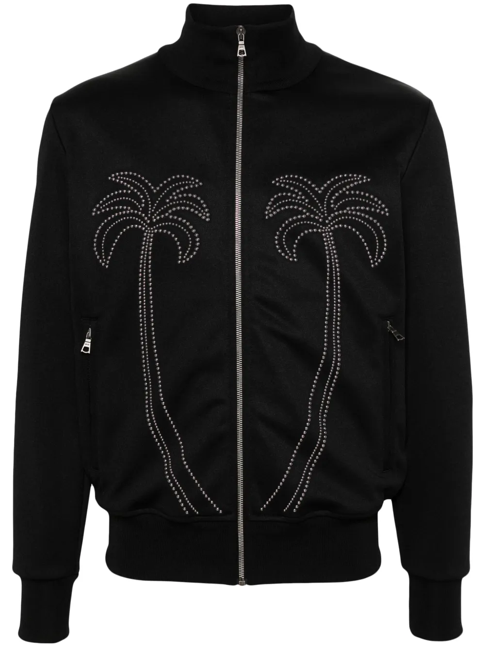 

Спортивная куртка Milano с заклепками PALM ANGELS, черный