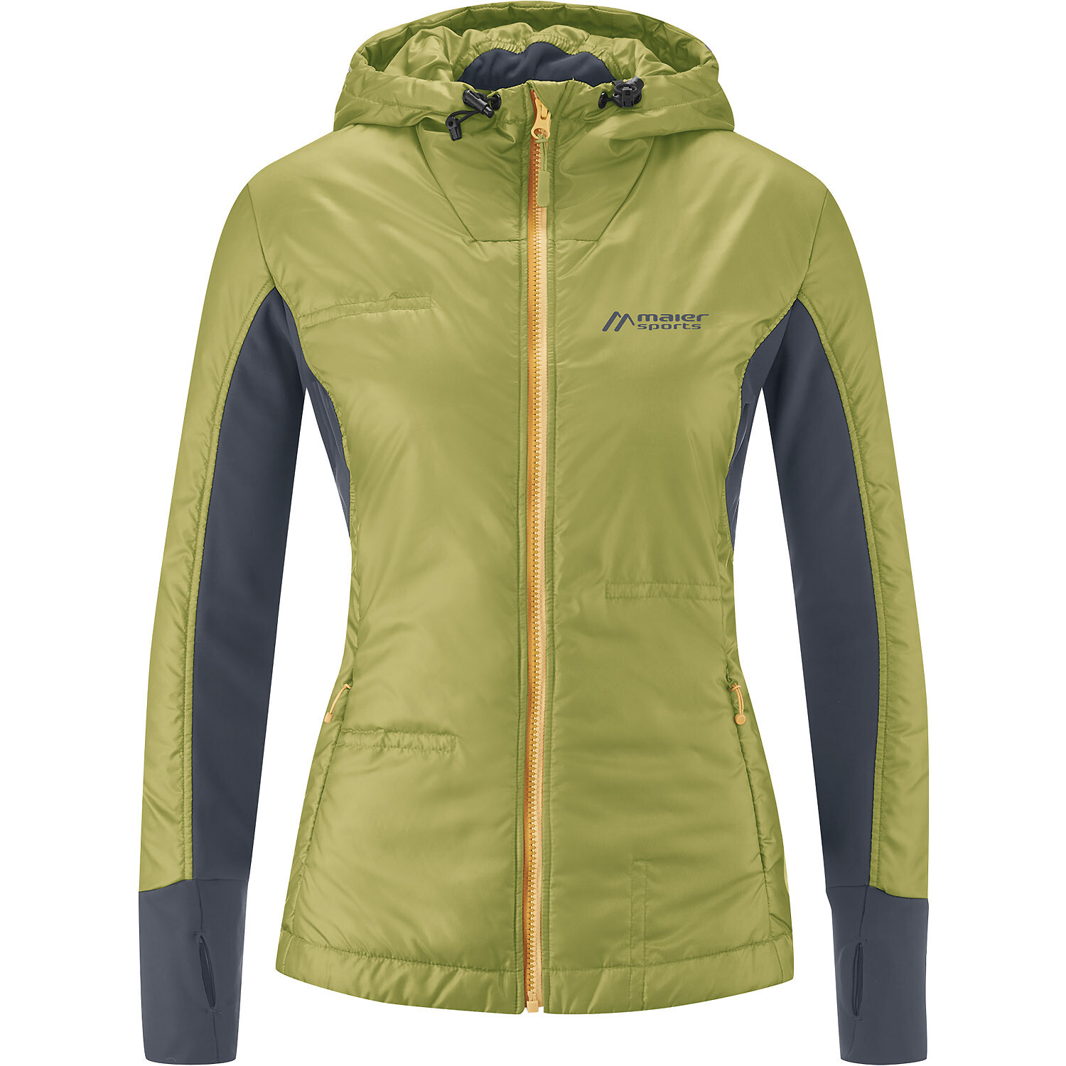 

Куртка софтшелл Maier Sports Isolationsjacke Caurus, оливковый