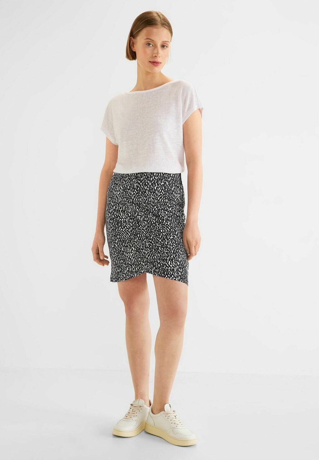 

Юбка с запахом MIT MINIMALPRINT Street One, черный