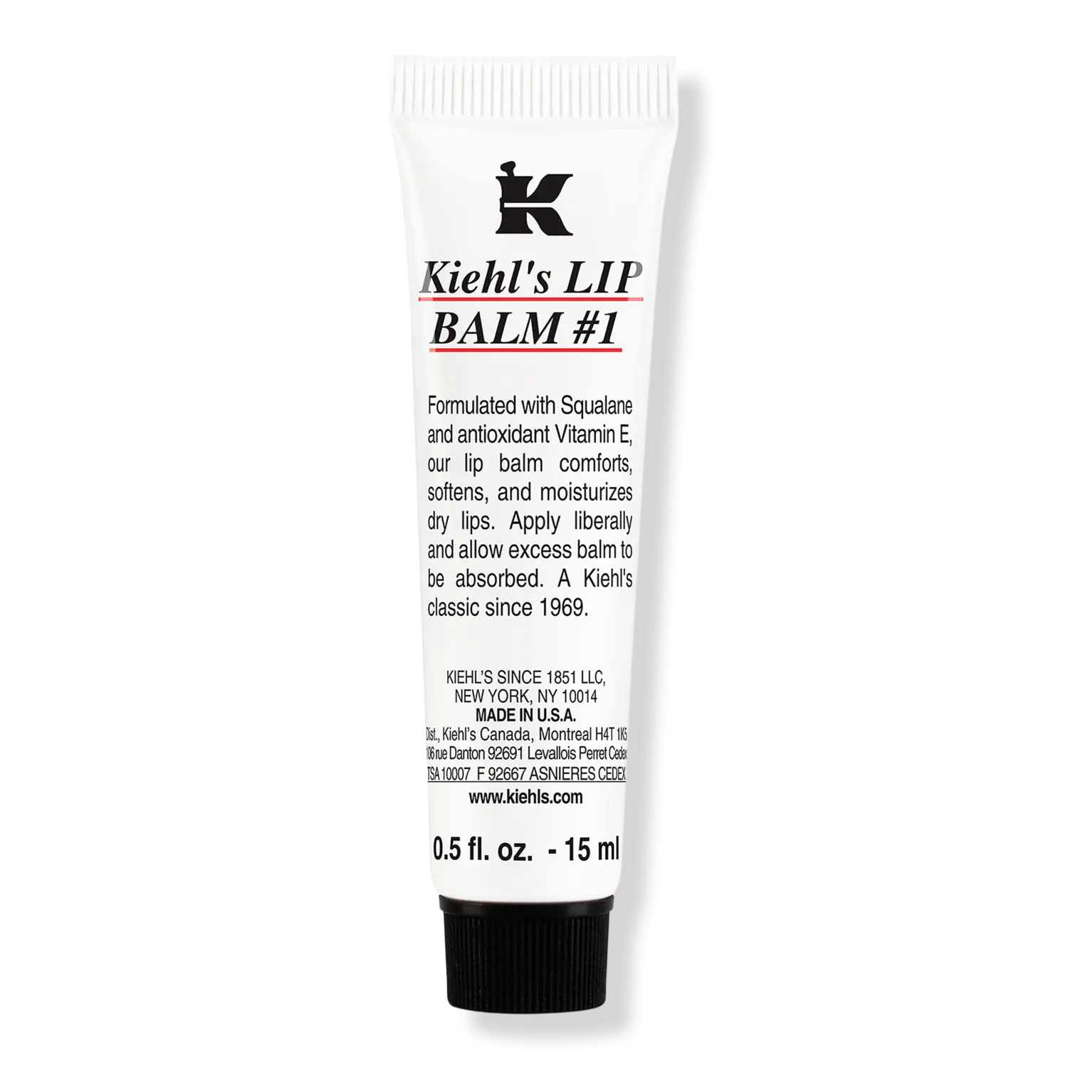 

Бальзам для губ №1: Увлажняющее средство для губ со скваланом Kiehl's Since 1851