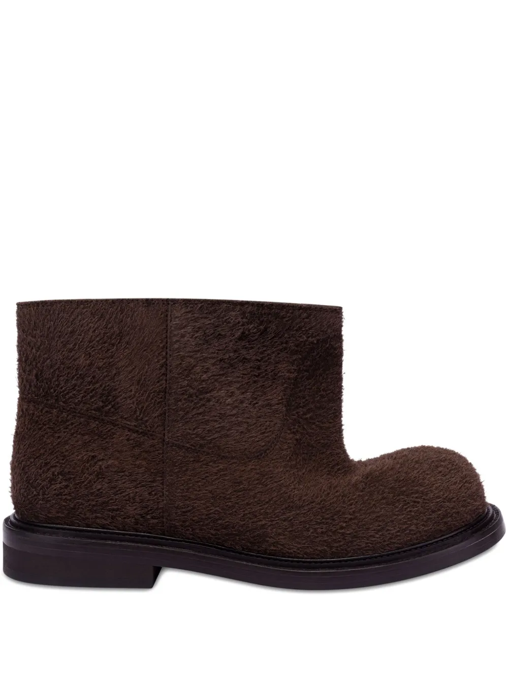 

Фактурные ботинки Moschino, коричневый