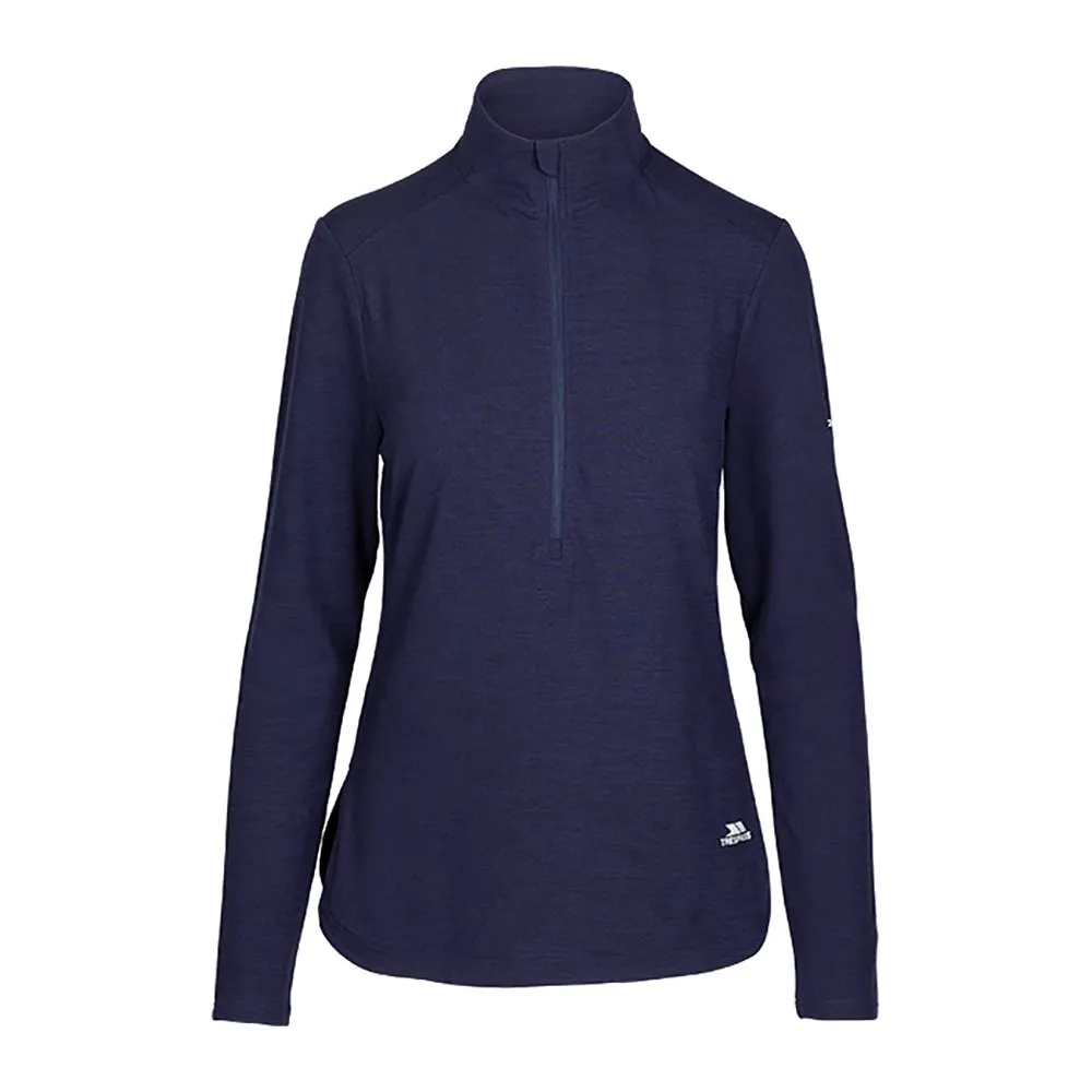 

Футболка Trespass Kansas half zip long sleeve, синий