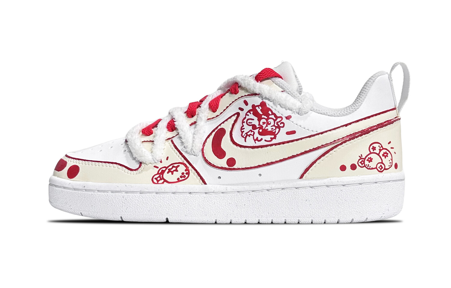 

Кроссовки Nike Court Borough Skateboard Shoes Women's Low-Top White