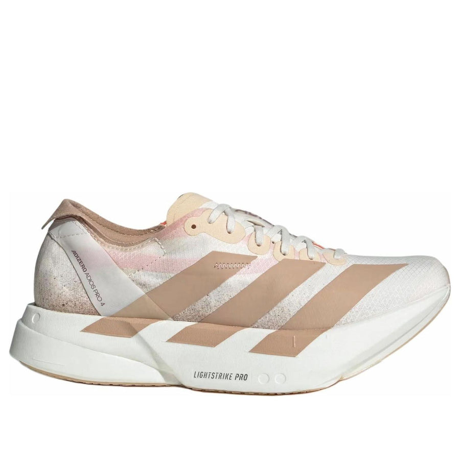 Кроссовки (WMNS) adidas Adizero Adio Pro 4 'Chalk White Warm Sandstone', желто-коричневый — фото 2