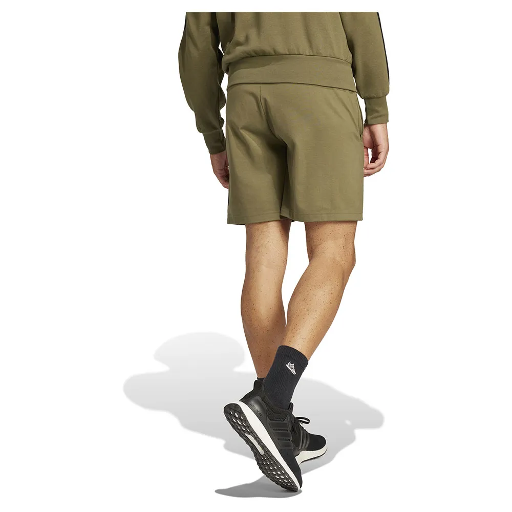 Шорты adidas Essentials Big Logo Single Jersey, зеленый — фото 2