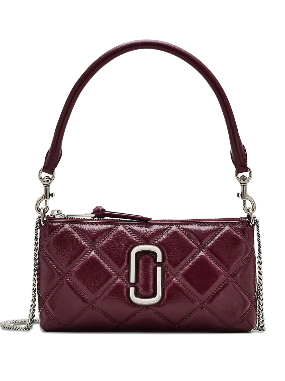 

Стеганая мини-сумка с ручкой MARC JACOBS, красный