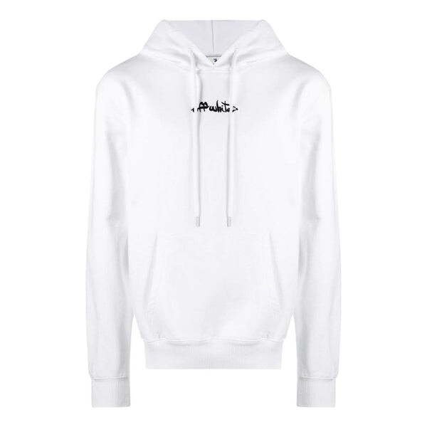

Толстовка Men's OFF-WHITE SS22 Alphabet Logo Embroidered Loose Fit White, белый