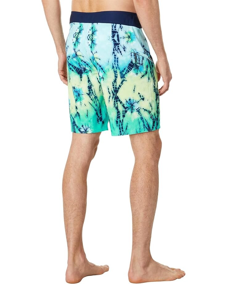 

Шорты для плавания Volcom Mod Batik 19" Boardshorts, цвет Misty Blue