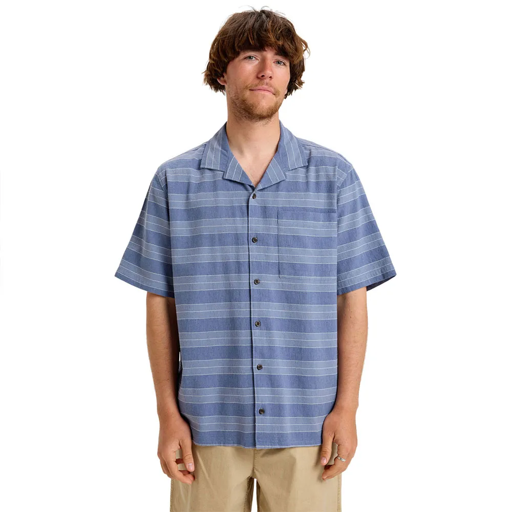 

Рубашка с коротким рукавом Quiksilver Room Rock, синий