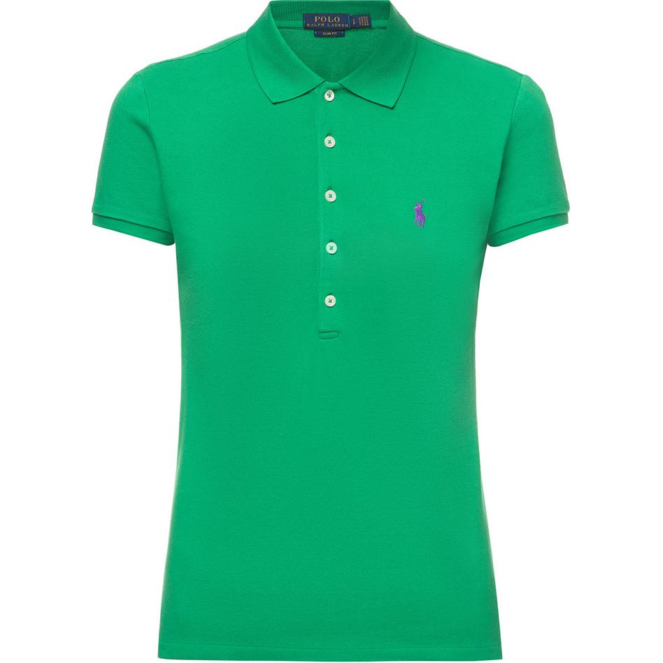 

Винтажная хлопковая поло Polo Ralph Lauren, зеленый
