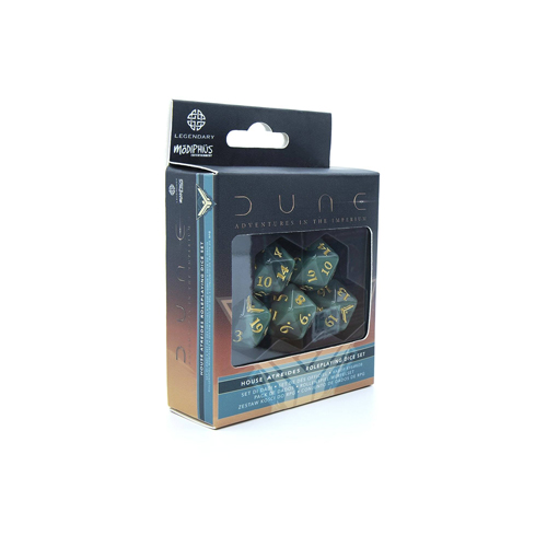 

Настольная игра Dune: Adventures In The Imperium Rpg – House Atreides Dice Set