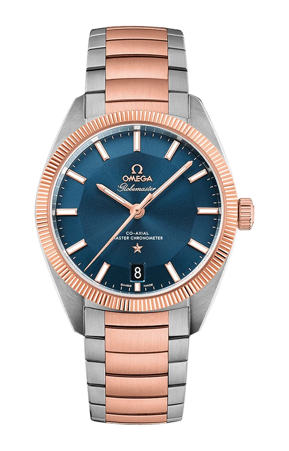 ГЛОБМАСТЕР МАСТЕР КО-АКСИАЛ - 130.20.39.21.03.001 OMEGA, золотой