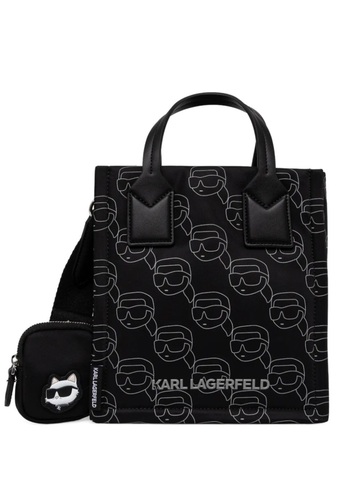 

Karl Lagerfeld маленькая сумка-тоут Ikon Square, черный