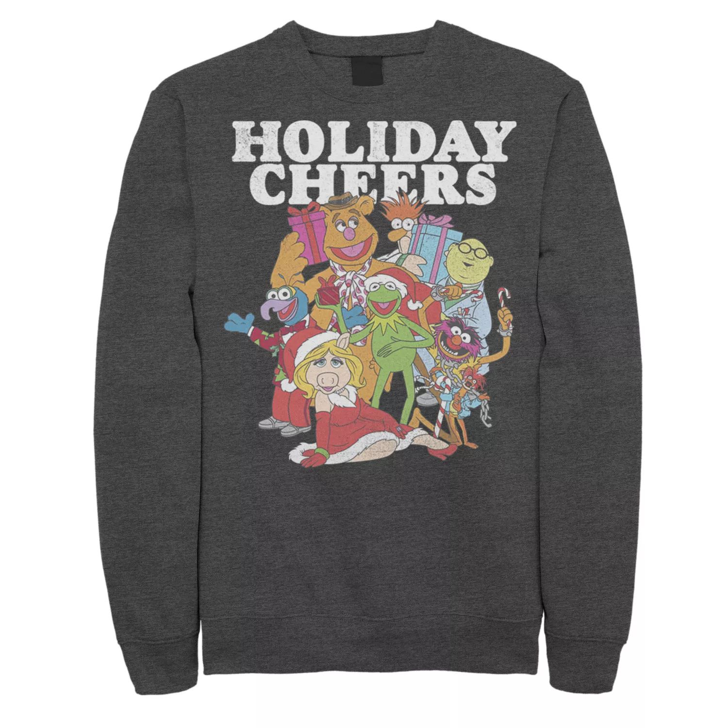 

Мужской свитшот Disney Christmas The Muppets Holiday Cheers Licensed Character