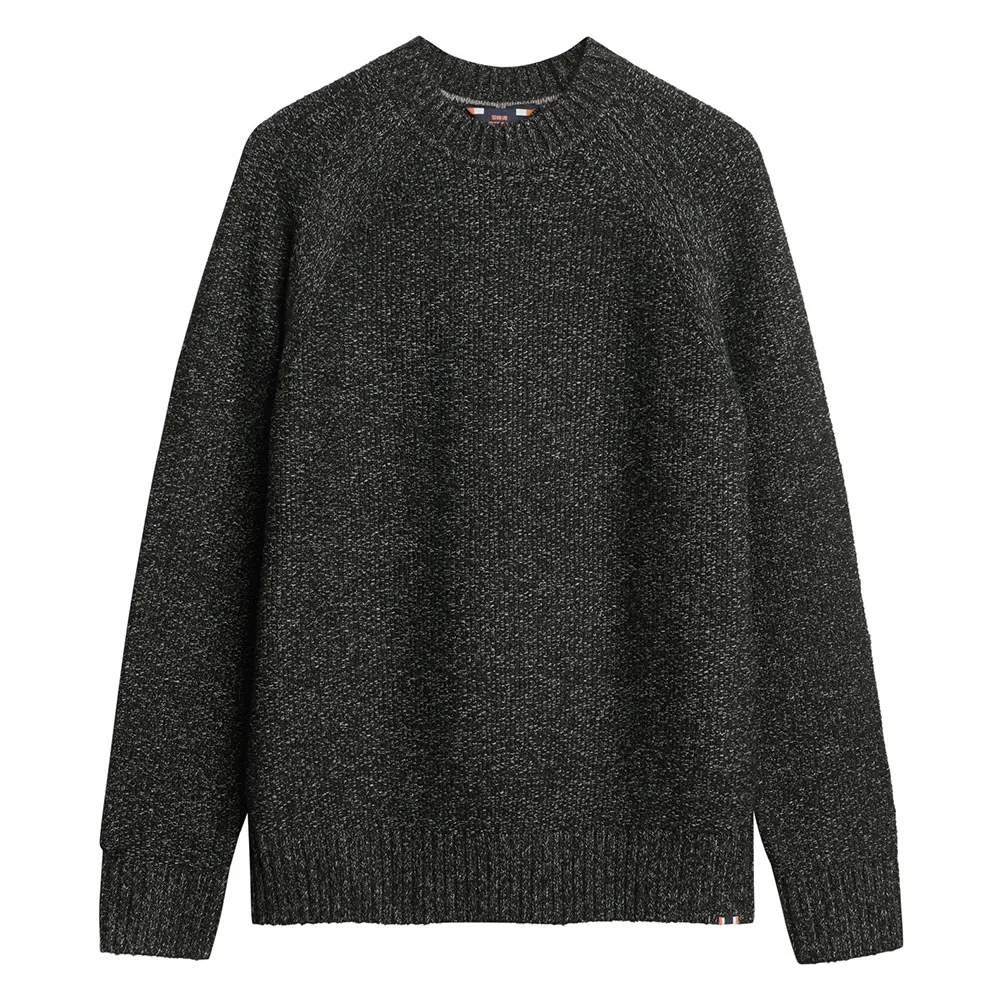 

Свитер Superdry Chunky Raglan, черный