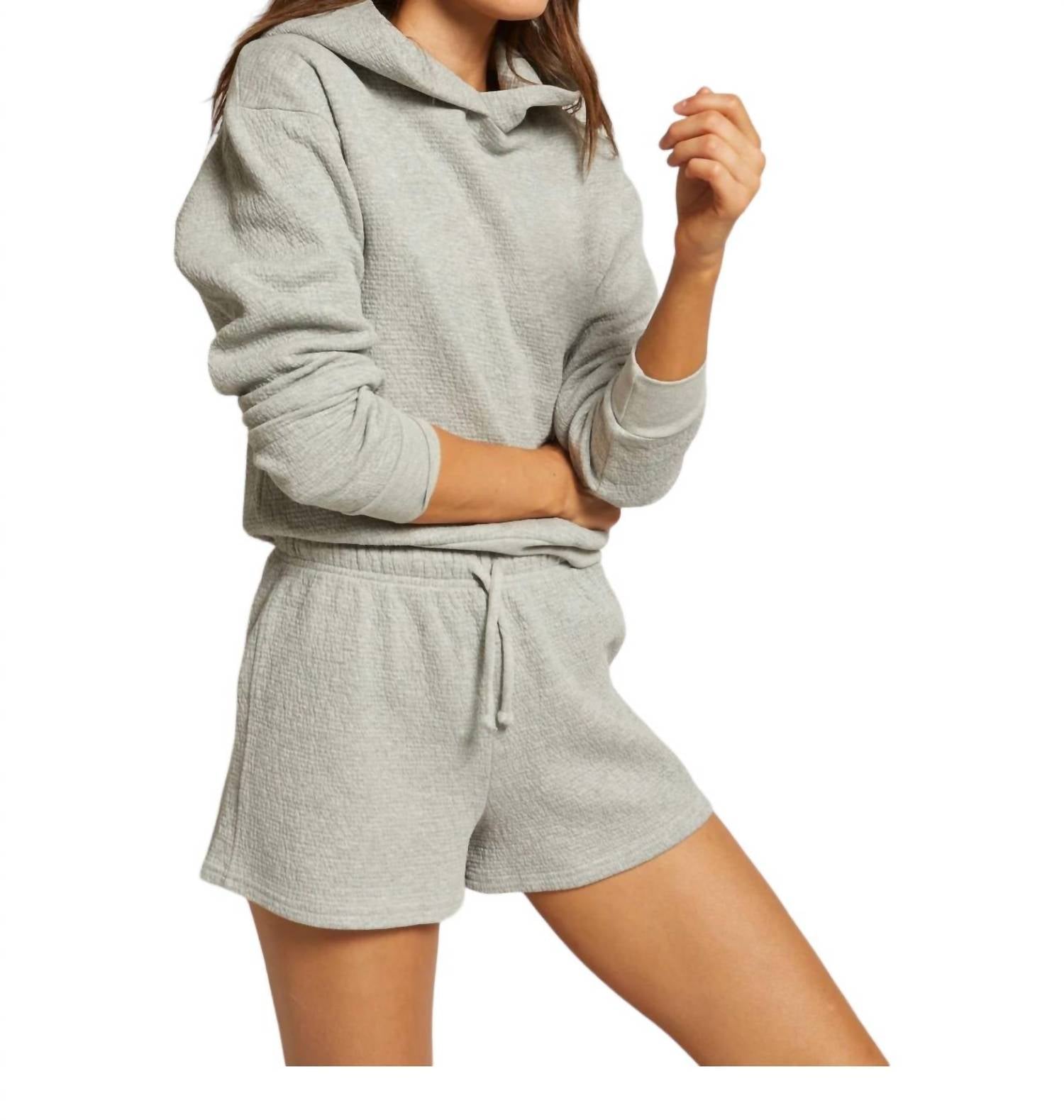 

Шорты Bonham Drawstring в Heather Grey PERFECTWHITETEE