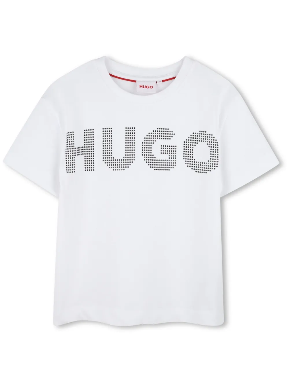 

Футболка с логотипом HUGO KIDS, белый