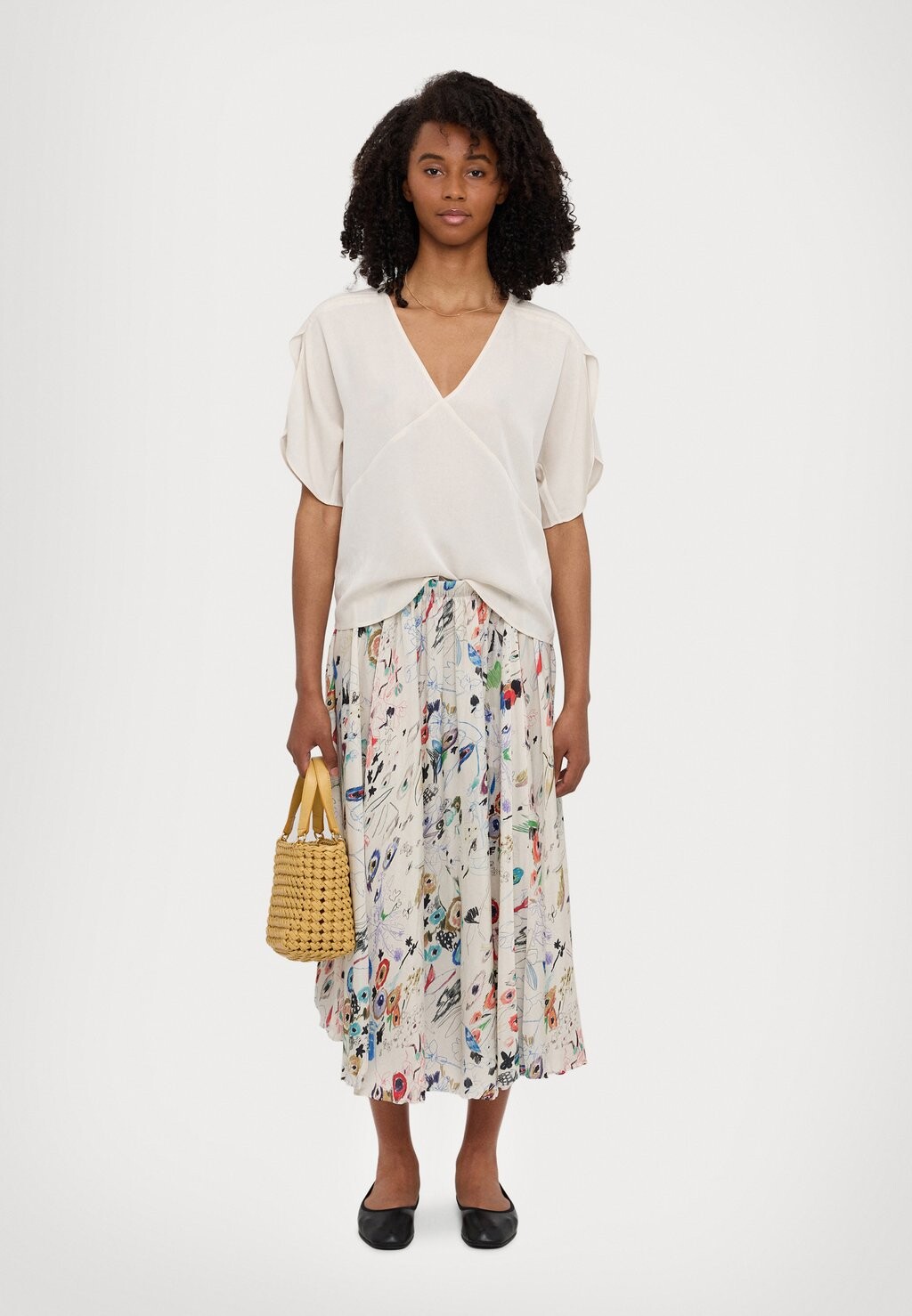 

Юбка А-силуэта WOMENS SKIRT Paul Smith, белый