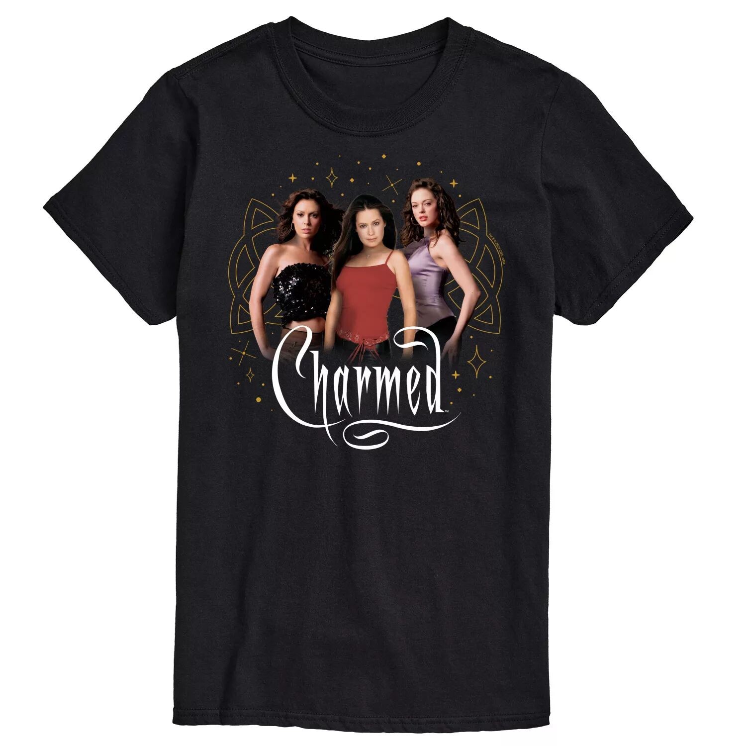 

Мужская футболка с рисунком Charmed Sisters Licensed Character