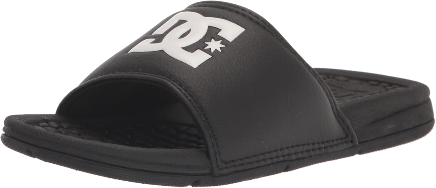 

Сандалии для мальчиков DC Shoes Unisex-Child Bolsa Athletic Slide, белый/черный