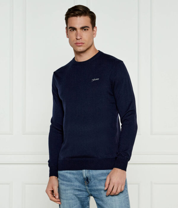 

Свитер Guess Jeans Daniel Regular Fit, синий