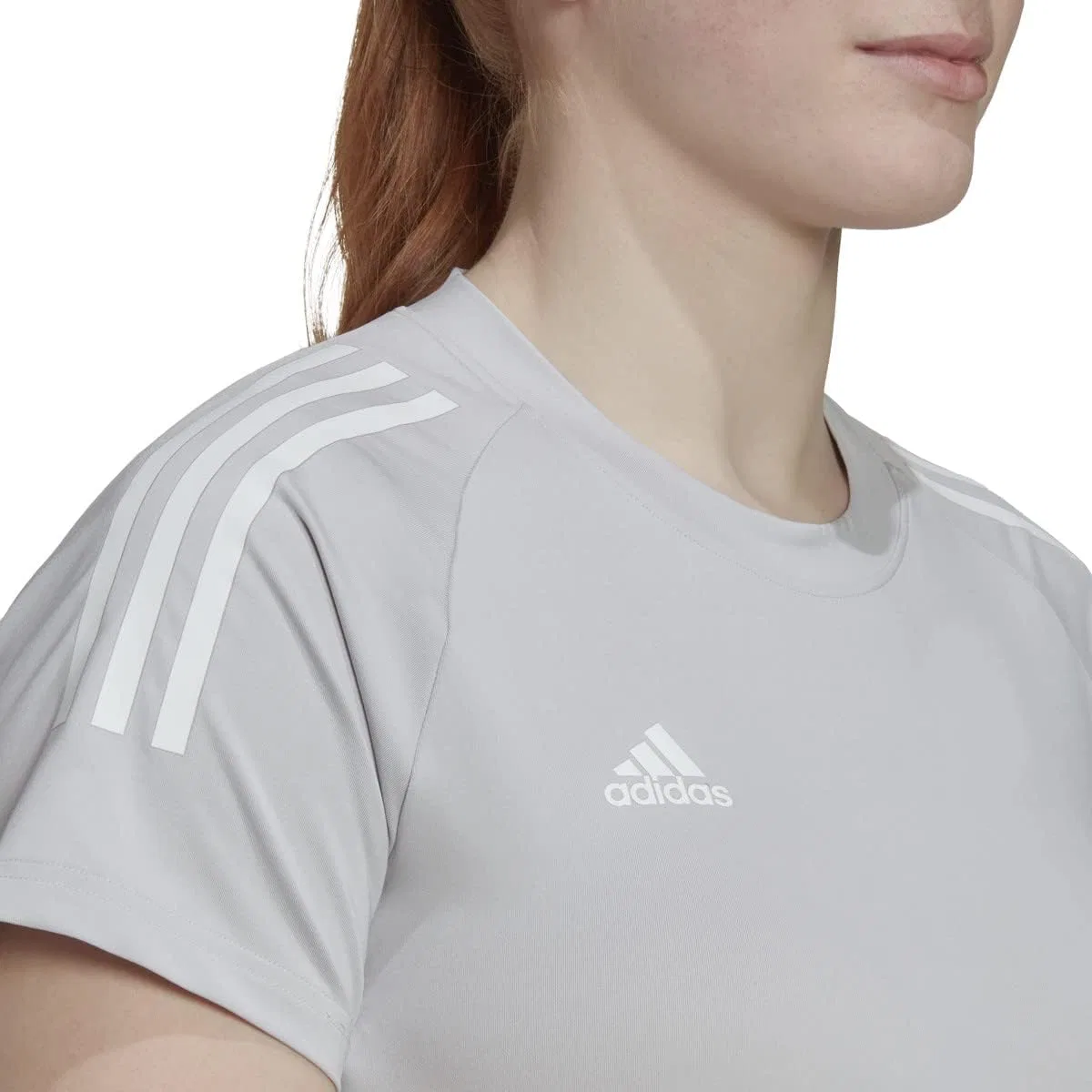 Волейбольная джерси adidas AEROREADY, Team Light Grey — фото 3