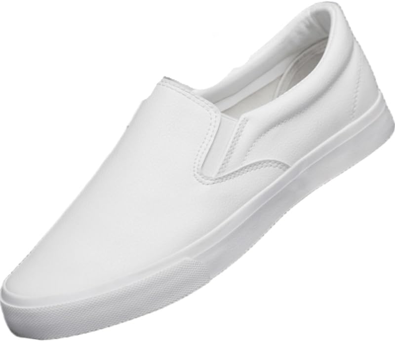 

Мужские модные спортивные кроссовки на одной ноге- удобные, нескользящие повседневные кроссовки на резиновой подошве, подходящие для повседневной носки Clolinde, белый